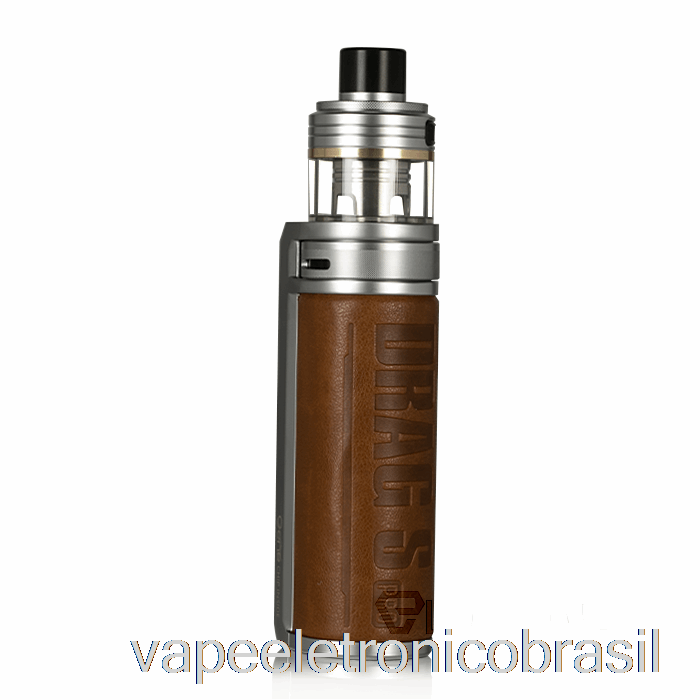 Vape Vaporesso Voopoo Drag S Pro 80w Kit Inicial Sahara Marrom